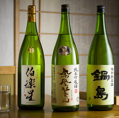 日本酒 みずとりのコース写真