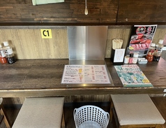 カウンター席