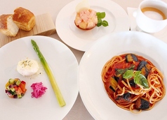 パスタパスタ PastaPasta デザートショップ内のコース写真