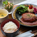 料理メニュー写真 = ハンバーグランチ =