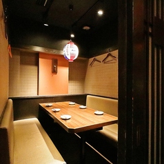 掘りごたつの個室をご用意！お仕事帰りでも、足の疲れを気にせずお食事をお楽しみいただけます♪人数等、お気軽にご相談ください。各種ご予約をお待ちしております！