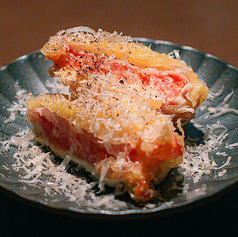 トマトとチーズの生ハム包み揚げ