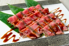 黒毛和牛ローストビーフプレート/牛タンローストビーフプレート