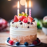 お祝いの日はサプライズケーキ付きのAnniversaryコースで！素敵な思い出となるようサポートします！