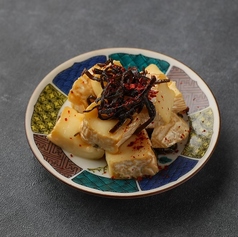 燻製カマンベール塩昆布和え