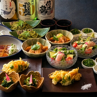 四季折々の上質食材を使用し、板前渾身の美味をお届け
