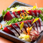 毎日新鮮な魚をお店でさばいてご提供！口の中でとろける。お値段以上の上質な刺身を贅沢に堪能あれ♪