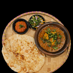 CHICKEN NAAN CURRY SET