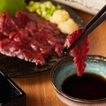 料理メニュー写真&nbsp;贅沢な馬刺し