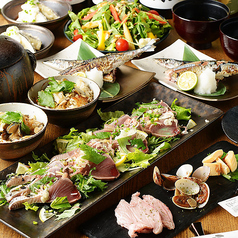 牡蠣 貝料理居酒屋 貝しぐれ 栄泉店のコース写真