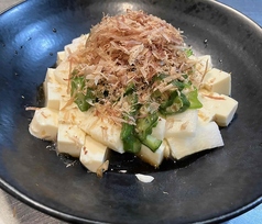 豆腐・山芋・オクラのヘルシーサラダ