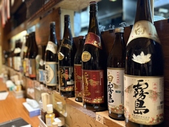 焼酎の種類が豊富♪