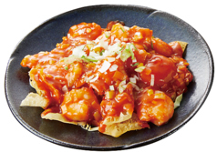 エビのチリソース/エビとカシューナッツの炒め