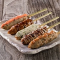 料理メニュー写真&nbsp;【つくね】特製つくね串盛合わせ