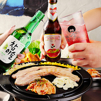 本場韓国の味を再現したこだわりの料理をご提供♪