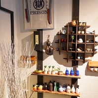 雰囲気溢れる店内。