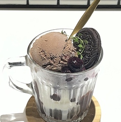 ★夜カフェ★大人なチョコパフェ・ドリンクセット　1ドリンク付き