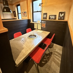 全席無煙ロースターを完備！お洋服への匂い移りも軽減◎