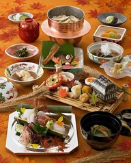 『華会席』旬の食材をふんだんに使用した桃山の本格会席
