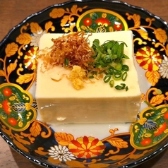 こだわり醤油の冷奴
