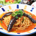 料理メニュー写真 【トマトソースベース】　ナスとひき肉のアラビアータ