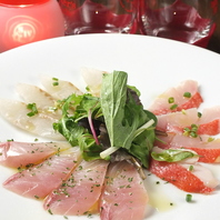 東京湾・近海の天然鮮魚が味わえます！