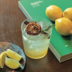 自家製シロップで作るドリンク