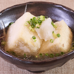 島豆腐のあげだし