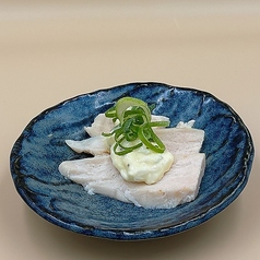 蒸し鶏のレモンタルタル