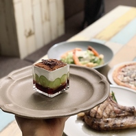 デザートまでしっかり楽しみたい方に..♪