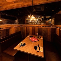 ご家族利用でも嬉しいソファ席