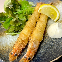 有頭海老フライ(2本)