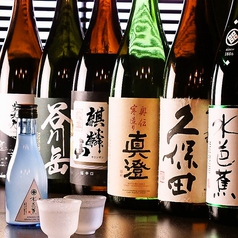 日本酒推し！各地の地酒をご用意してます！