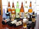 生ビール、日本酒、焼酎など飲み放題も充実の内容です