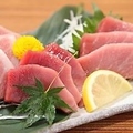 料理メニュー写真&nbsp;生本まぐろ3種盛