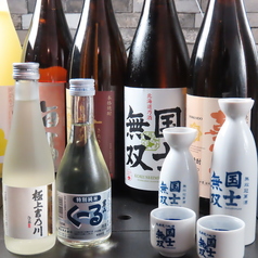 焼肉と相性抜群豊富な日本酒・焼酎をご用意しております
