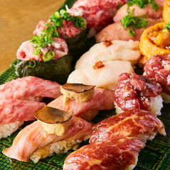 裏天王寺 肉寿司のコース写真