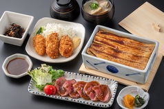 穴子と牡蠣 まめたぬきのおすすめランチ2