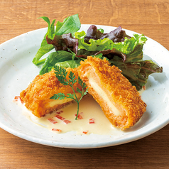 じゃが明太チーズ包み揚げウニソース