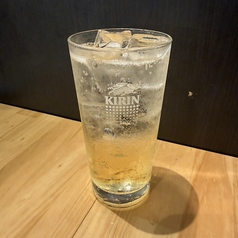 まっこい梅酒ソーダ