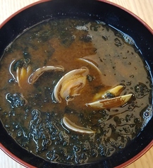 あさりの赤だし