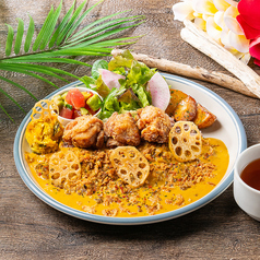 ハワイアンチキンカレー