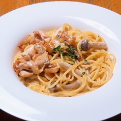 クリームパスタ