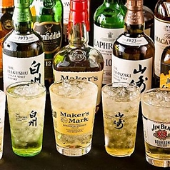 【世界各国のウイスキーを厳選】各種飲み放題大好評☆