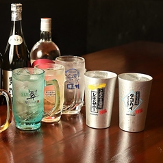 お酒が苦手な方も安心！豊富なノンアルやソフトドリンクの写真