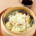 料理メニュー写真 蒸し茄子豚バラ