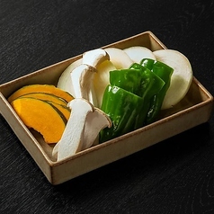 季節の焼き野菜