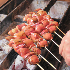 軍ぞう特製のタレで焼き上げたとり肝