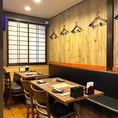【1階】木造の温かい店内