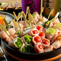 野菜巻き串と玉子料理 個室 れんげ 長野駅前の特集写真